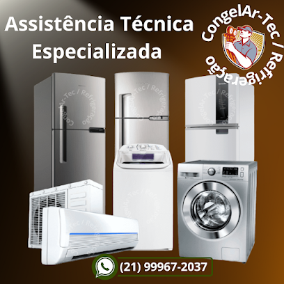 CongelAr-Tec / Refrigeração e Climatização - Conserto de Geladeiras Frost Free, Ar Condicionado e Máquinas de Lavar Roupas. em São João de Meriti - RJ