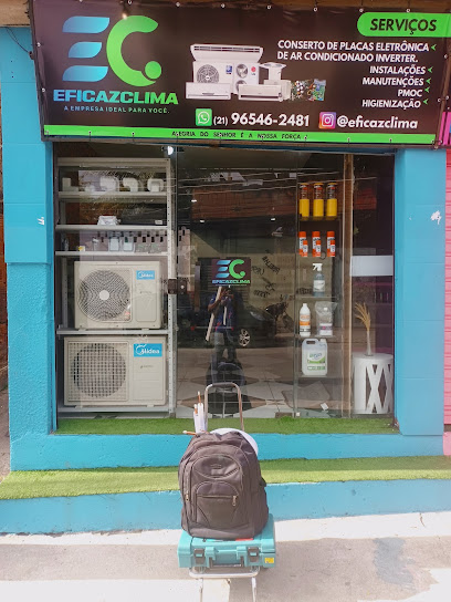 Eficazclima conserto de placas e instalação de ar condicionado inverter em Rio de Janeiro - RJ