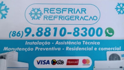 Resfriar Refrigeração - Assistência Técnica - Manutenção de Ar Condicionado - Assistência técnica de Geladeiras em Teresina - PI